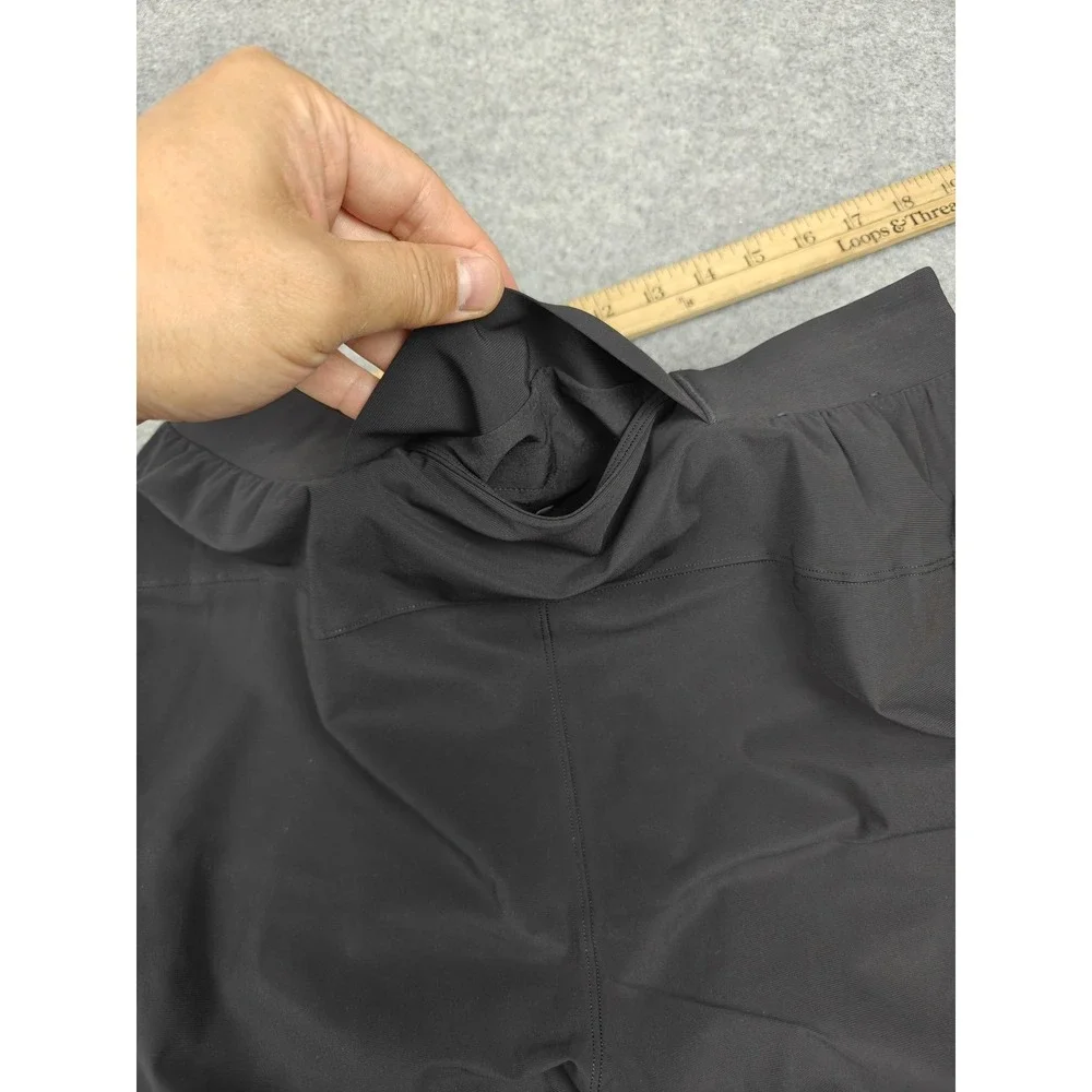 Lululemon Pants Mens Medium Black Woven Track Reflective Zip Pockets Joggers